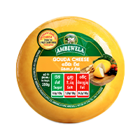 Ambewela Gouda Cheese Original, Chilli, Pepper, Garlic, Cumin