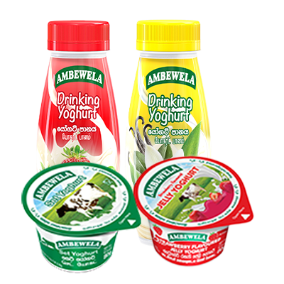 Ambewela yoghurt, jelly yoghurt, Ambewela drinking yoghurt